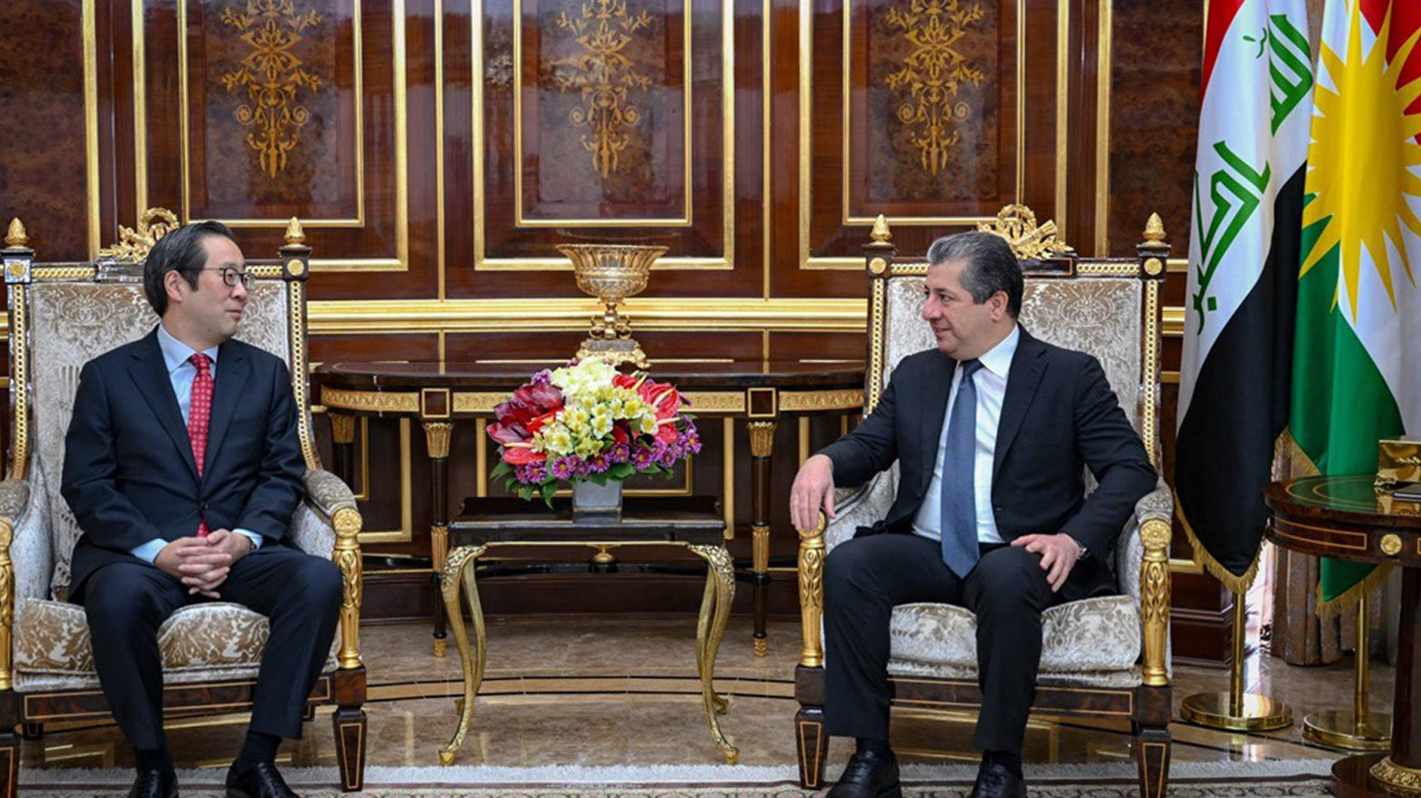 Kurdistan Prime Minister Pledges to Deepen Bilateral Ties as He Welcomes South Korean Ambassador