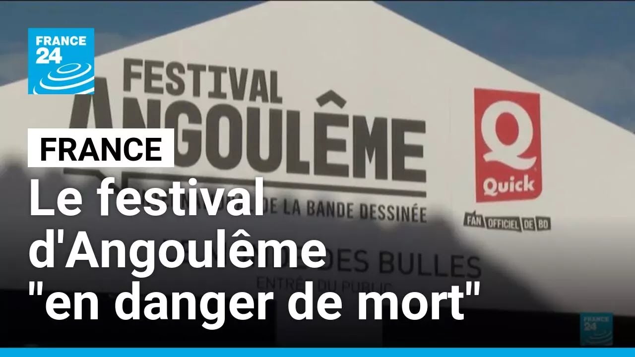 Appels aux boycotts, tribune : le festival d'Angoulême ne tient qu'à un fil • FRANCE 24