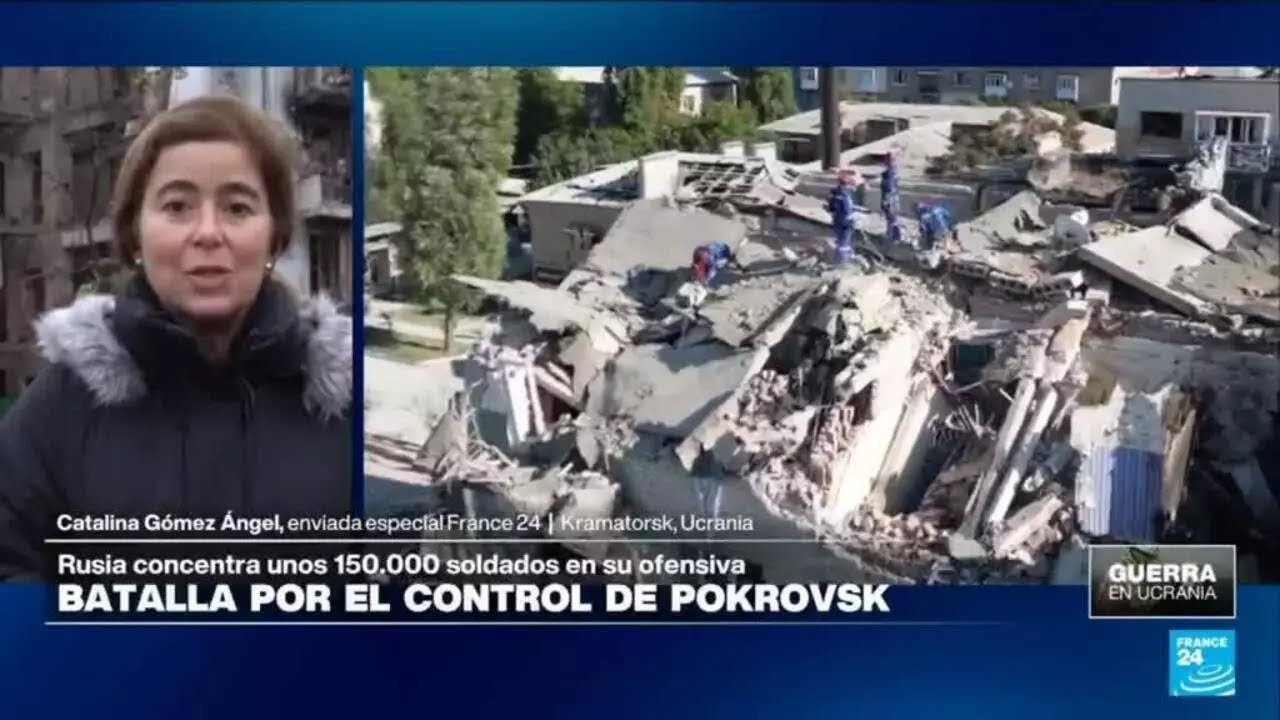 Avances rusos y resistencia ucraniana en Pokrovsk y Kramatorsk • FRANCE 24 Español
