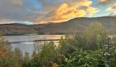 Loch Broom from a little cottage in Letters