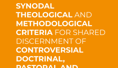 Interim Report of Vatican Synod Study Group Holds Promise for a New LGBTQ+ Discourse