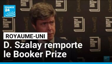 Le Britannico-Hongrois David Szalay remporte le Booker Prize 2025 • FRANCE 24