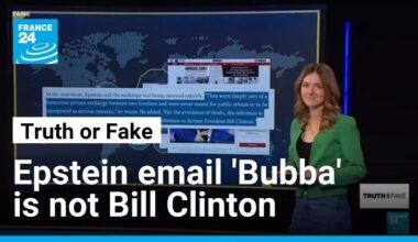 Jeffrey Epstein's brother says the 'Bubba' in viral email is not Bill Clinton • FRANCE 24 English