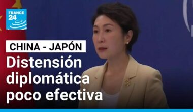 "Poco satisfactorio" encuentro diplomático entre China y Japón profundiza tensiones