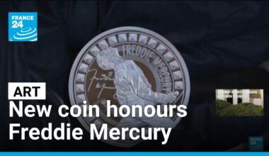 New coin honours Queen front man Freddie Mercury • FRANCE 24 English
