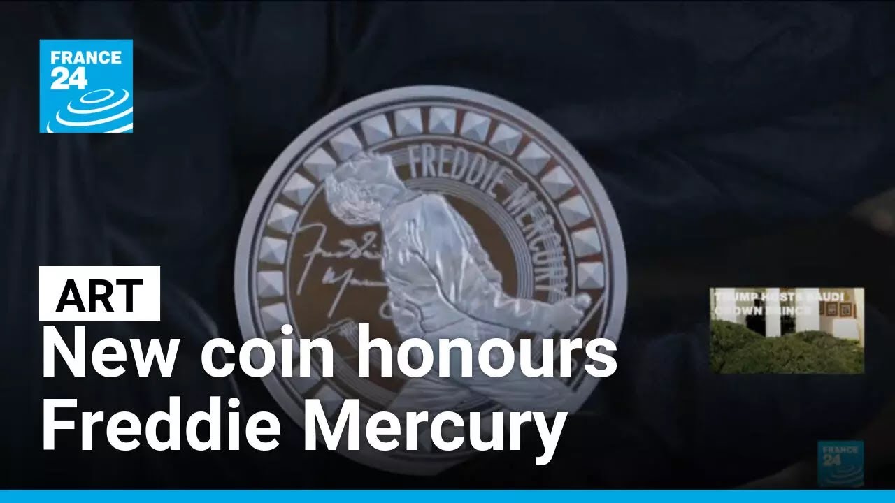 New coin honours Queen front man Freddie Mercury • FRANCE 24 English