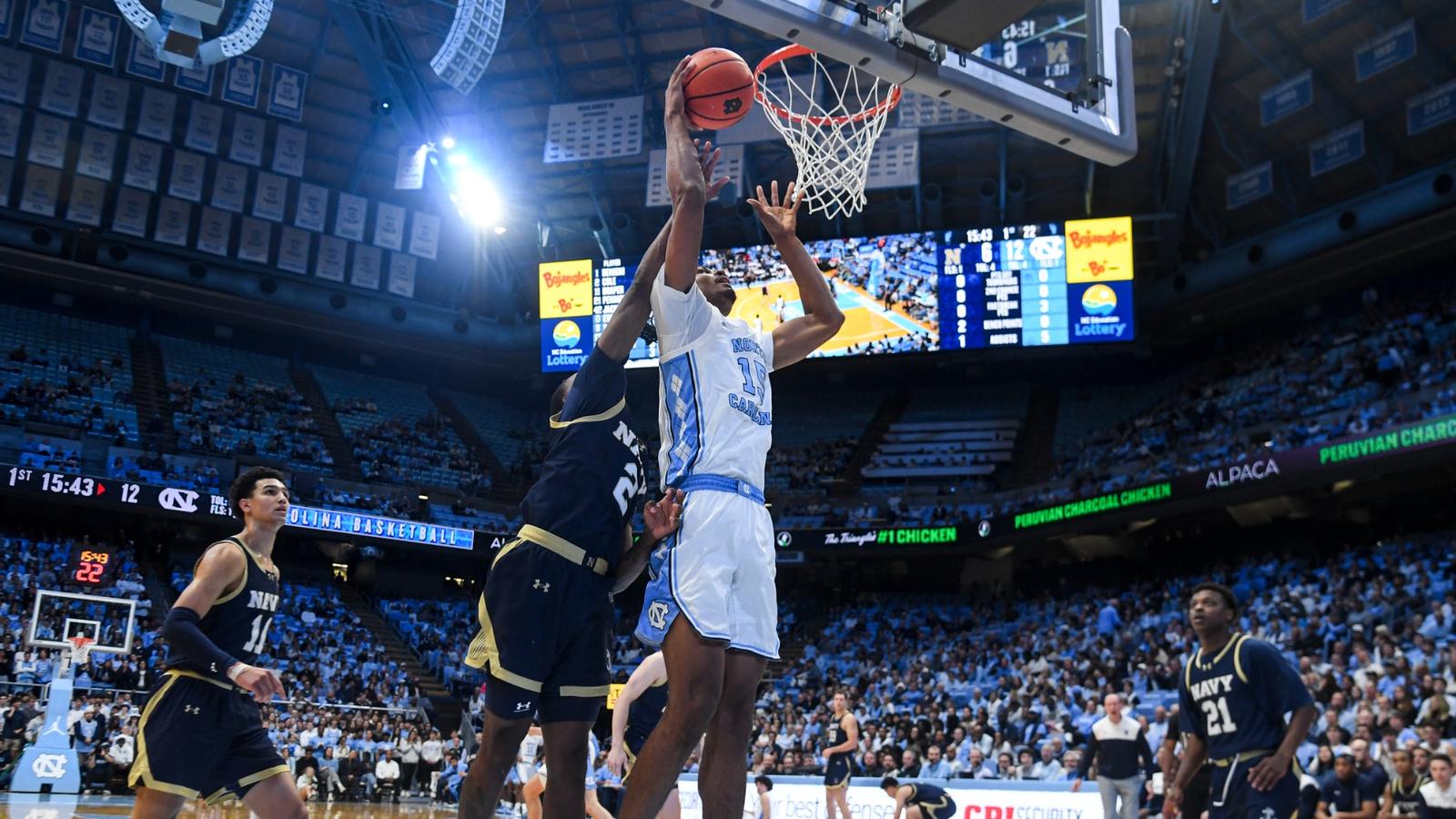 Caleb Wilson 
v Navy
Dean E Smith Center 
Chapel Hill, NC
Monday, November 18, 2025 
Dalton T. Wainscott