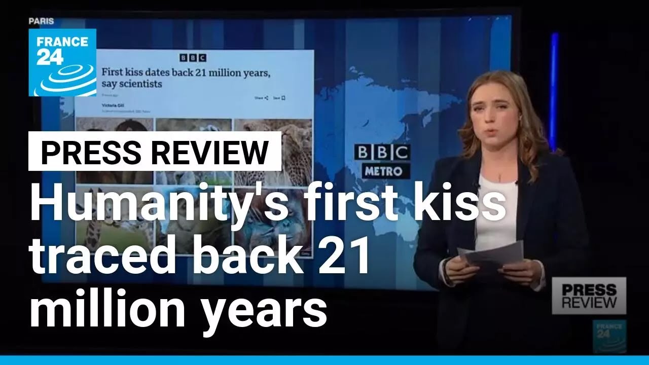 Humanity's first kiss traced back 21 million years by scientists • FRANCE 24 English