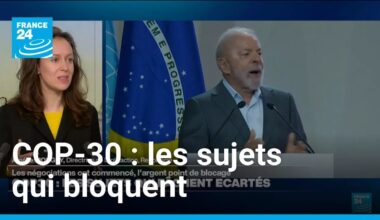 COP-30 : Quels sont les sujets qui bloquent ? • FRANCE 24