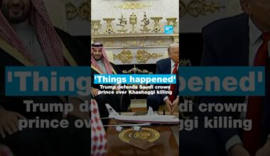 ‘Things happened’: Trump defends Saudi crown prince over Khashoggi killing • FRANCE 24 English