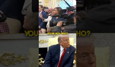 'THE WORST!' Trump CLASHES with ABC reporter in the Oval Office