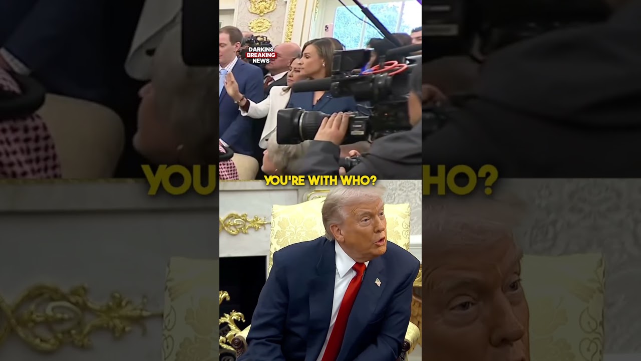 'THE WORST!' Trump CLASHES with ABC reporter in the Oval Office
