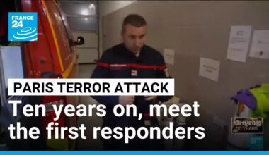 First responders remember Paris terror attack, one year on • FRANCE 24 English