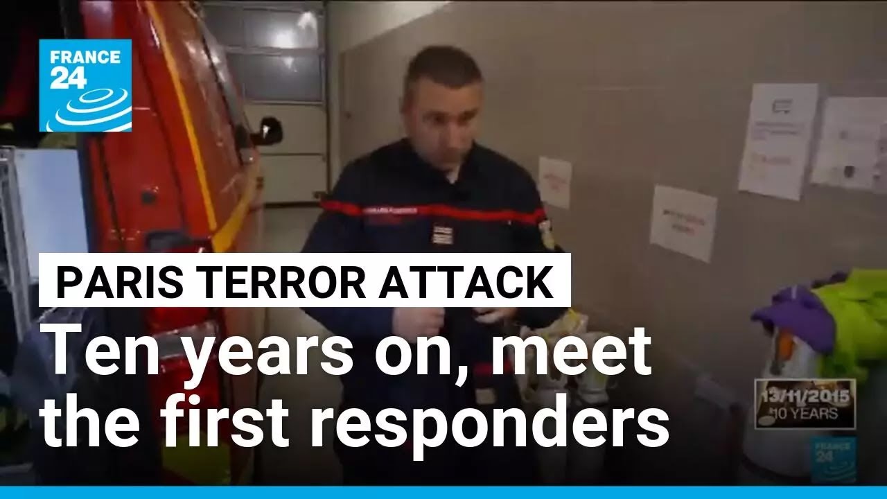 First responders remember Paris terror attack, one year on • FRANCE 24 English