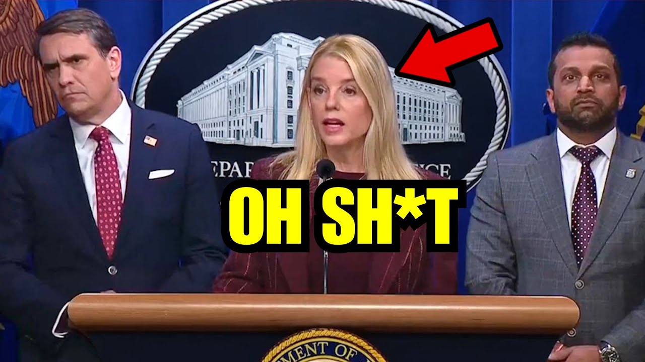 Pam Bondi VISIBLY NEAR PANIC ATTACK as Her Epstein Lies ARE EXPOSED