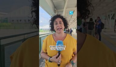 Evacúan recinto de negociaciones de la #COP30 en #Brasil por incendio