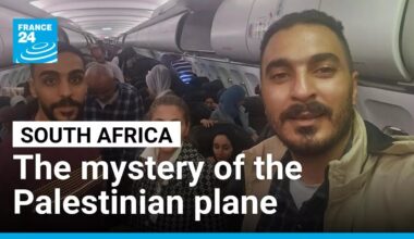 Mysterious plane carrying Gaza refugees lands in South Africa • FRANCE 24 English