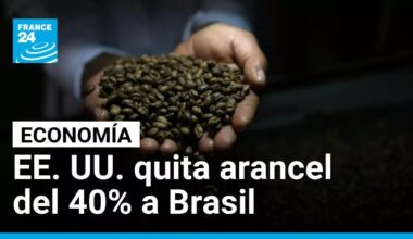 Trump elimina el 40% de arancel adicional impuesto a ciertos productos brasileños • FRANCE 24