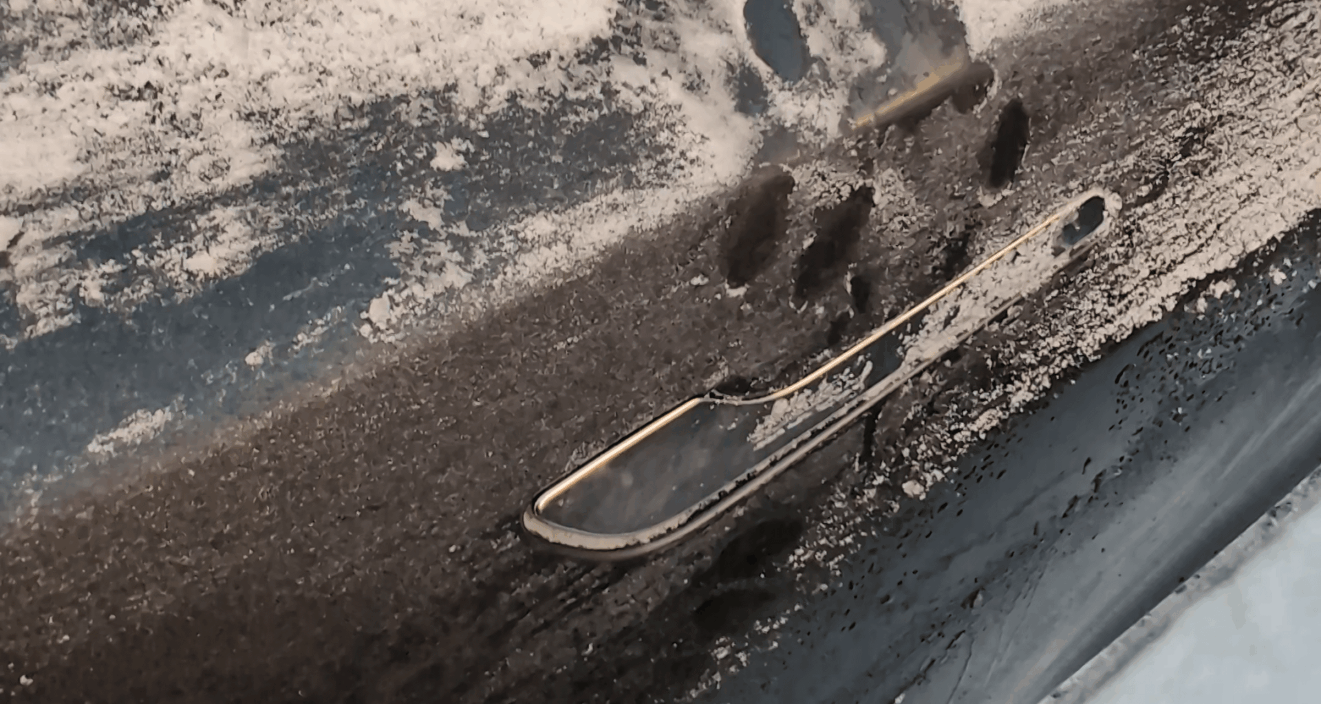 American (car) in Norwegian winter