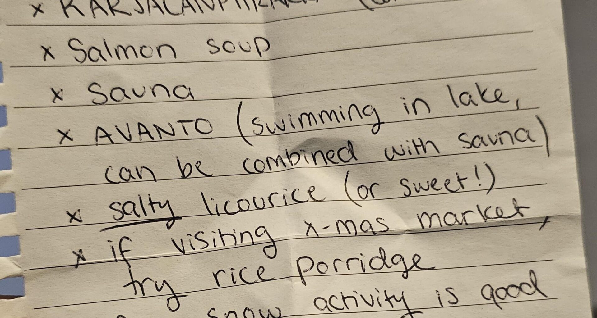 Just Started My 6-Day Finland Trip – Thanks to That Awesome Finnish Girl on the Flight!