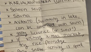 Just Started My 6-Day Finland Trip – Thanks to That Awesome Finnish Girl on the Flight!