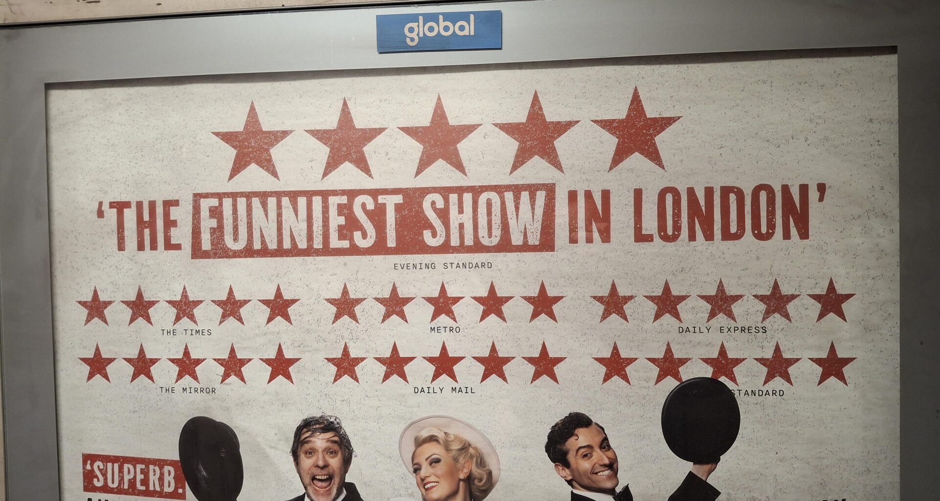 Sneaky tactics on The Producers poster?