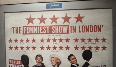 Sneaky tactics on The Producers poster?