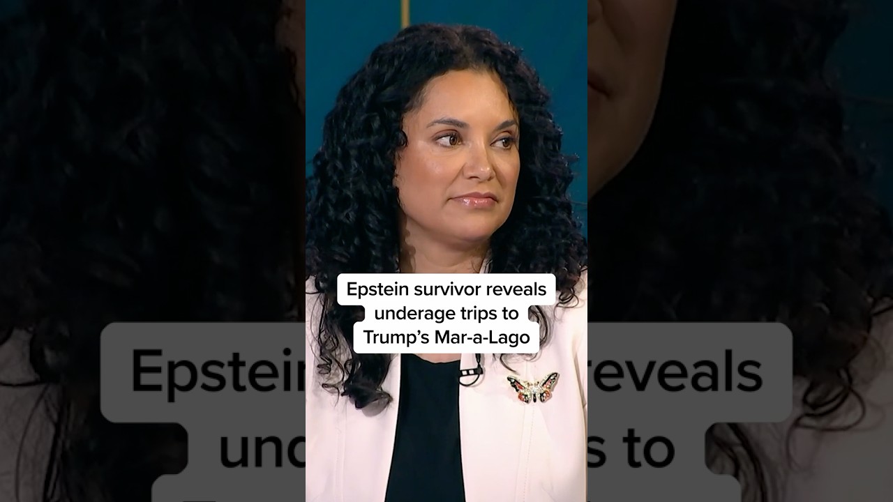 Epstein survivor reveals underage trips to Trump's Mar-a-Lago