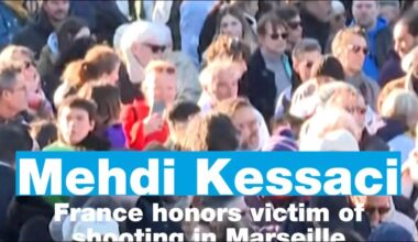 Mehdi Kessaci: France honors victim of shooting in Marseille • FRANCE 24 English