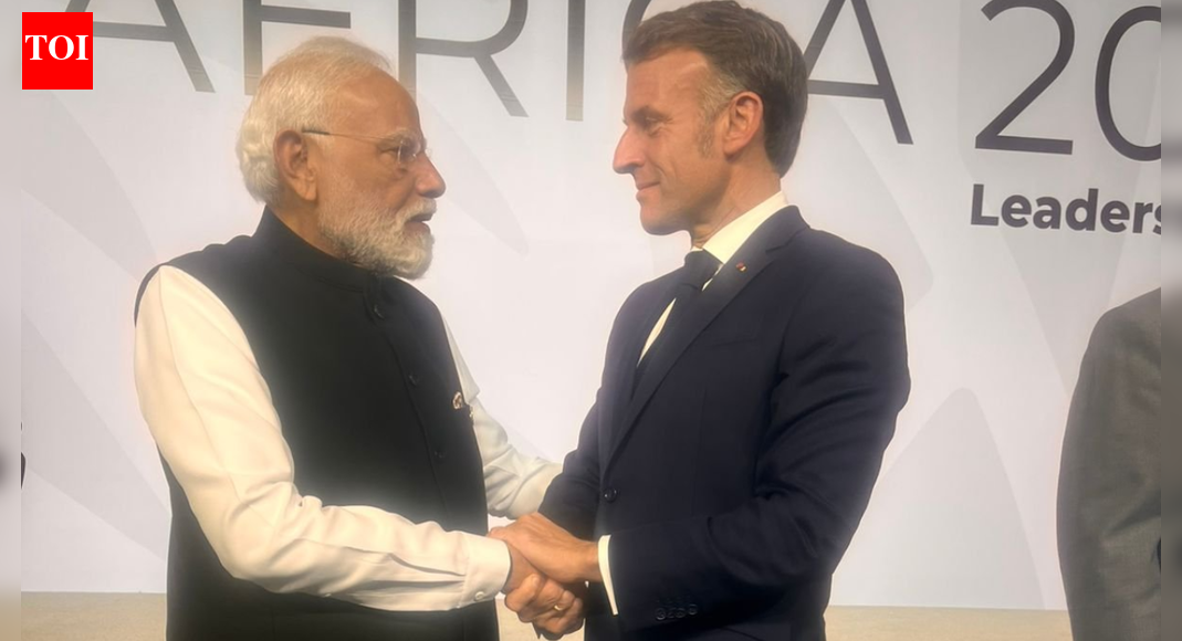 'Long live friendship between our countries!': Macron hails India-France ties; meets PM Modi on G20 Summit sidelines | India News