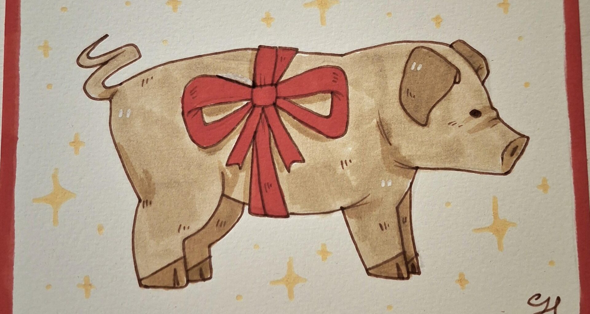 Another norwegian christmas card i made!