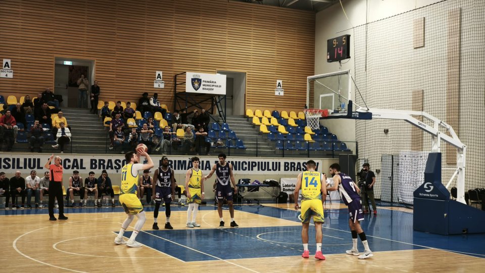 Victorie pentru Corona Brașov, în Liga Națională de Baschet Masculin