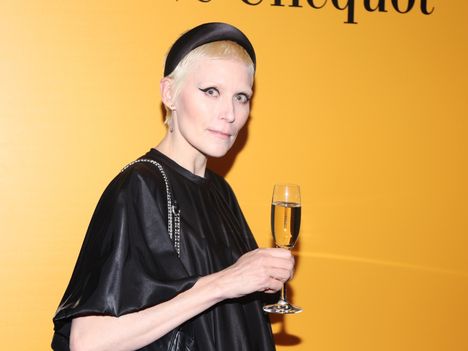 Stylisti ja gaalan muodista vastaava kuraattori Minttu Vesala kuvattuna vuonna 2020.