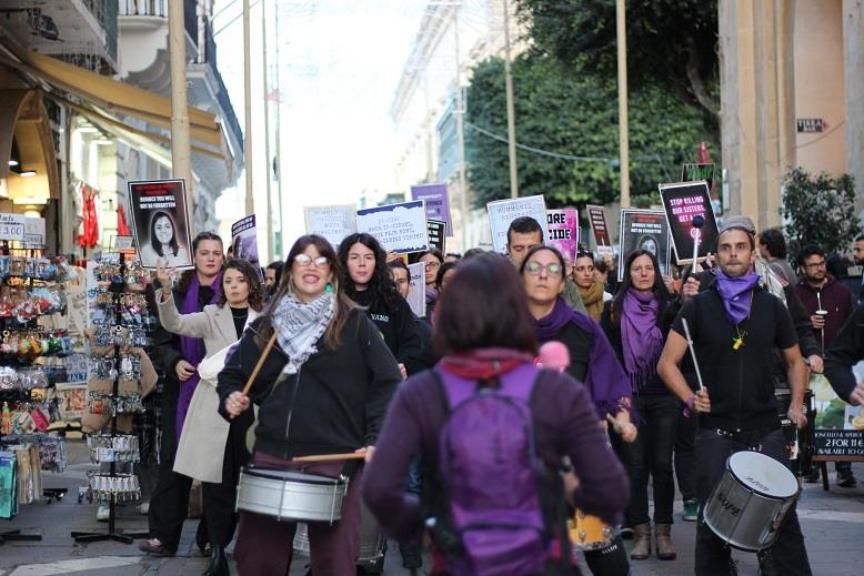 NGO holds protest against patriarchal violence