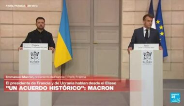 Macron y Zelenski firman acuerdo de compra de aviones Rafale y otras armas