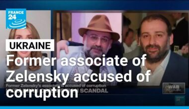 Former associate of Zelensky accused of corruption • FRANCE 24 English