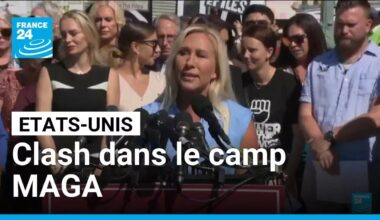 Marjorie Taylor Greene annonce sa démission du Congrès américain • FRANCE 24