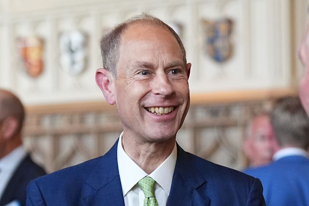 Prince Edward is currently on a royal tour in Canada