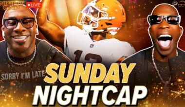 Unc & Ocho REACT to Shedeur making Browns HISTORY, Cowboys UPSET Eagles, Nabers tweet | Nightcap