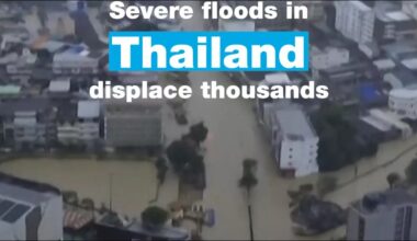 Severe floods in Thailand displace thousands • FRANCE 24 English