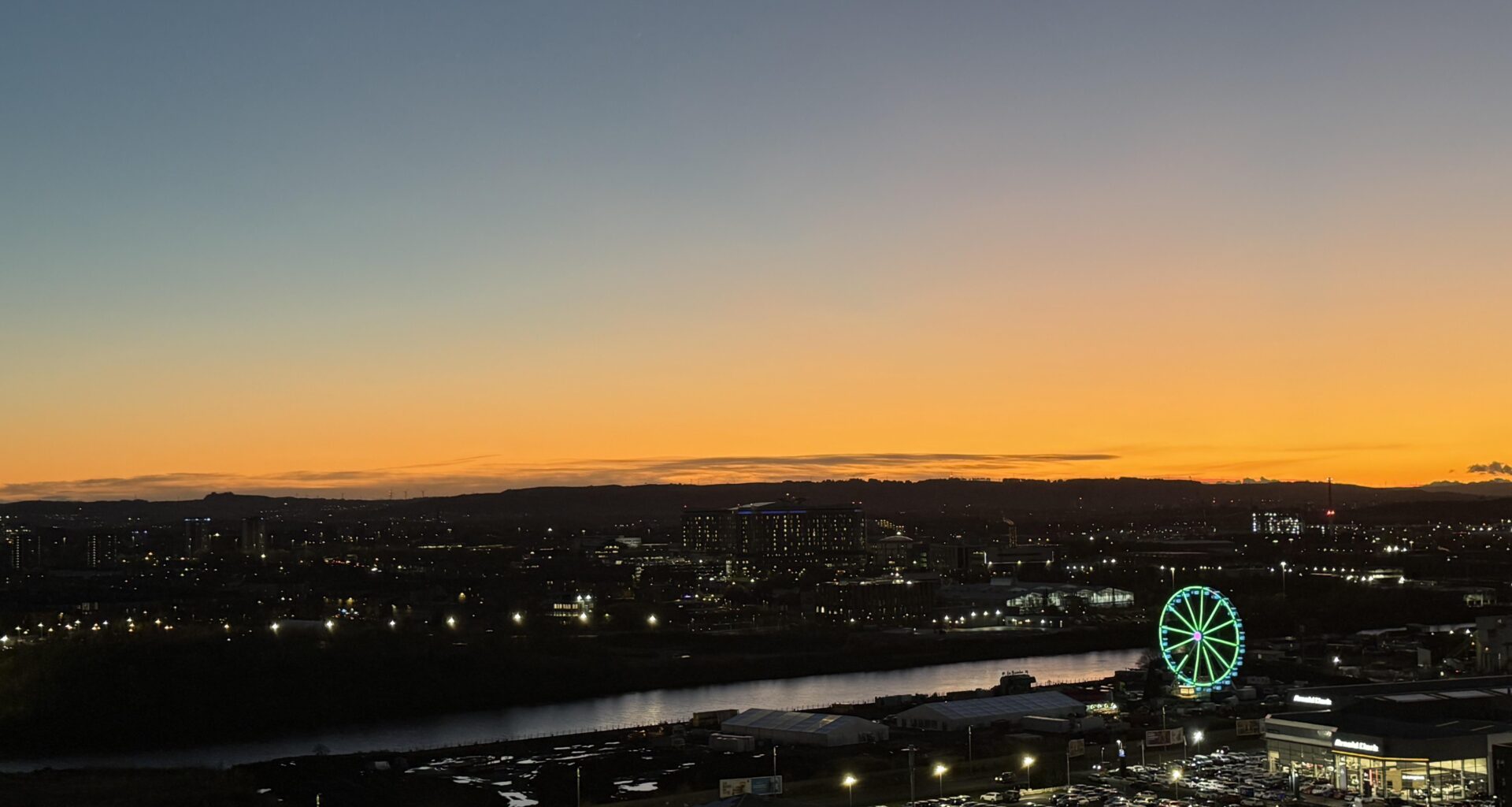 A view, from my kitchen window.