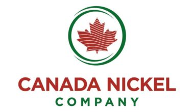 Canada Nickel Announces Bought Deal Private Placement for Gross Proceeds of C$12.0 Million