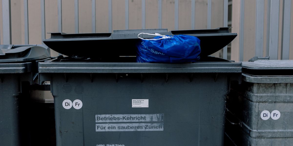Abfallsack Schweiz: Preis könnte wegen Klimaneutralität steigen