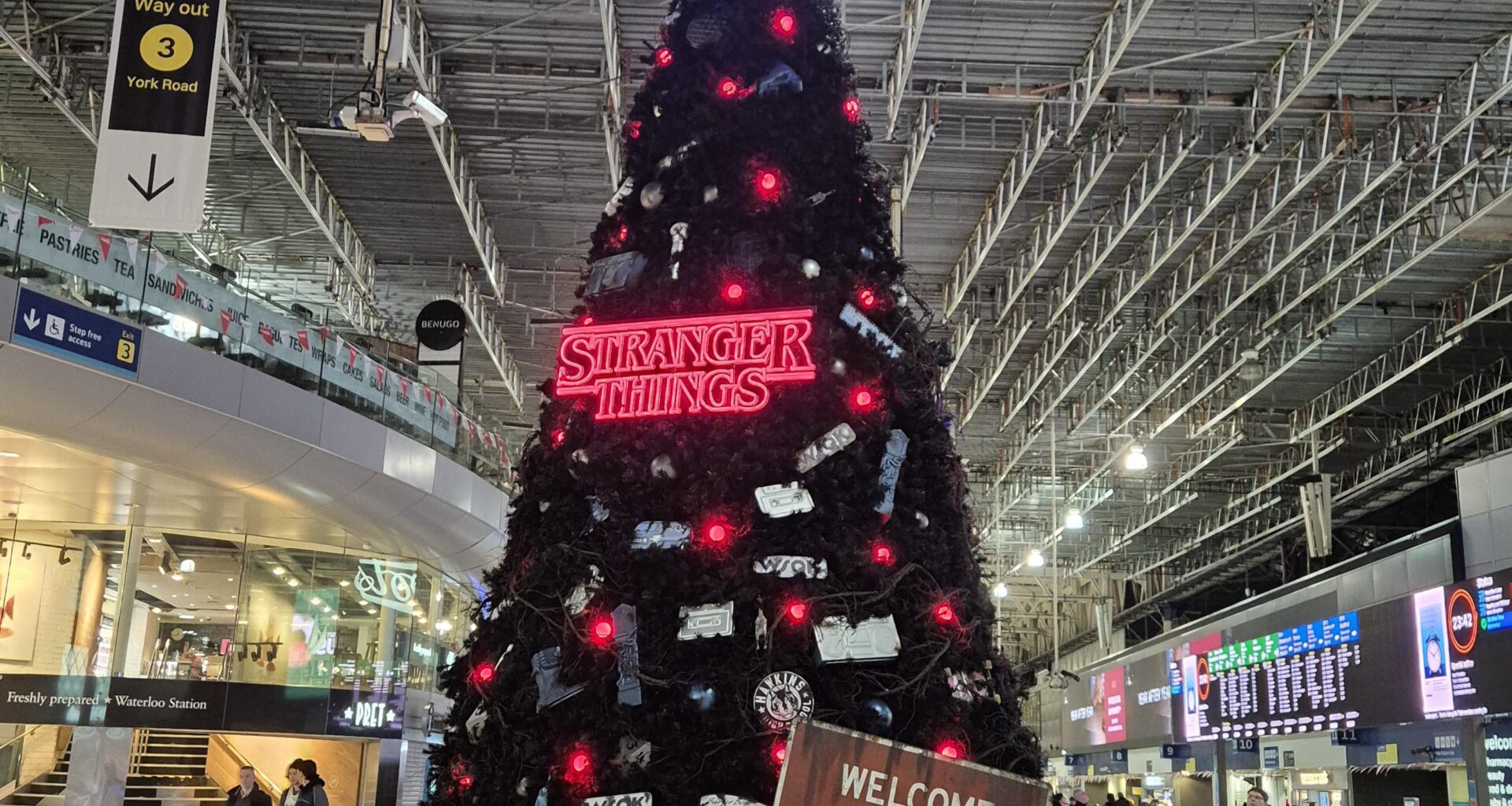 Can't say I'm a massive fan of Waterloo's christmas tree this year