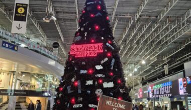 Can't say I'm a massive fan of Waterloo's christmas tree this year