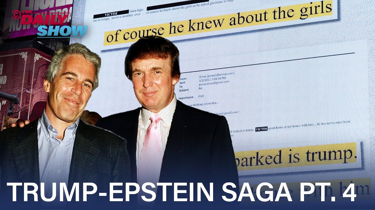 Trump Falls Deeper Into the Epstein Scandal & Not Even MAGA Can Save Him | The Daily Show