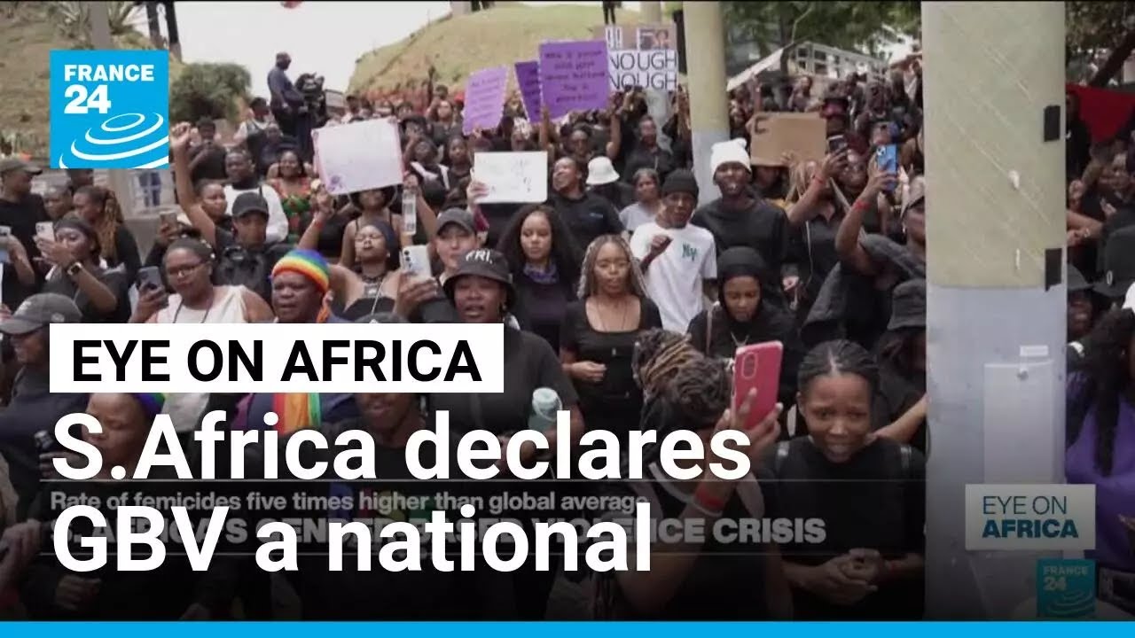 South Africa declares gender-based violence a national disaster • FRANCE 24 English
