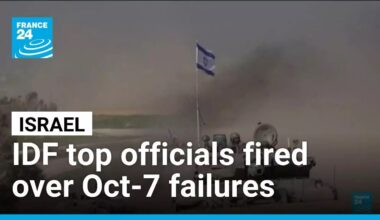 Israeli army fires top commanders over October 7 failures • FRANCE 24 English