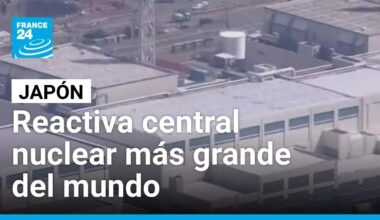 Japón reactiva uno de los reactores de su central nuclear tras 14 años • FRANCE 24 Español