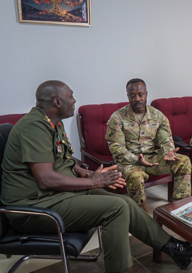 From refugee to U.S. Soldier: a full-circle moment in Ghana (short version)